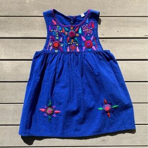 Embroidered Dress, Size 4